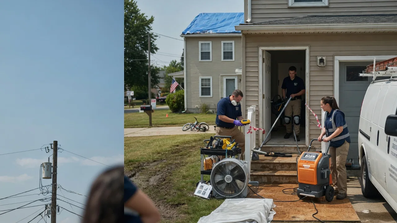 Water Damage Repair in Reeseville, WI near me